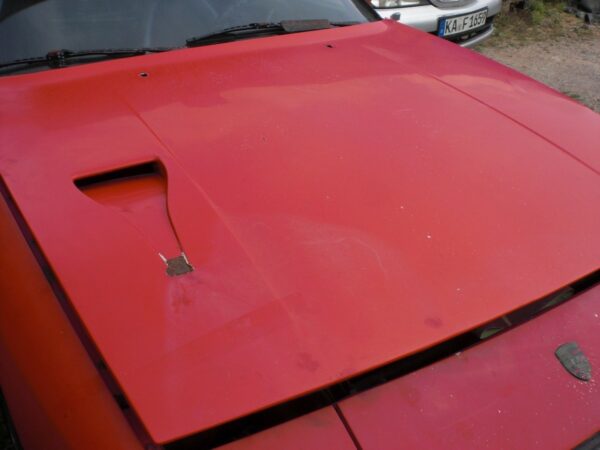 Porsche 924 Turbo Motorhaube und Frontblech