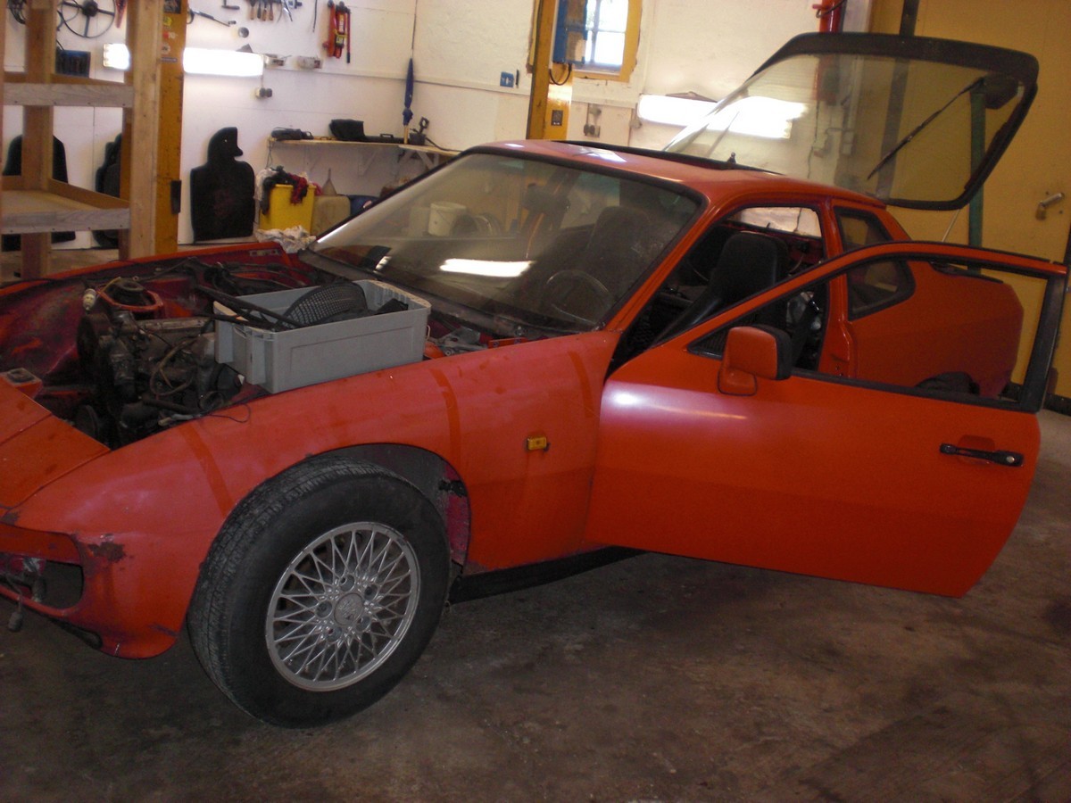 Porsche 924 Turbo Schlachtfest